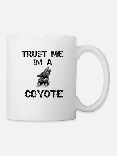 Sarcastic saying. Coyote - Mug - white