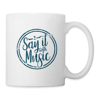 Musik Musiker - Tasse - Weiß - Rechts