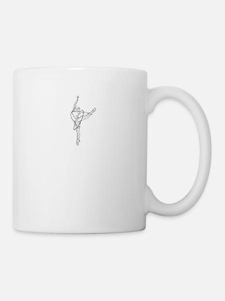 Danseuse de ballet - Mug blanc - blanc
