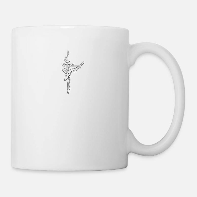 Ballett Tänzerin - Tasse - Weiß