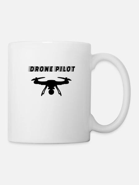 DRONE: Pilote de drone - Mug blanc - blanc