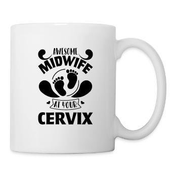 midwife - Mug - white - Right