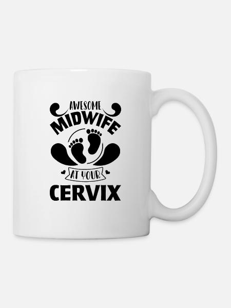 midwife - Mug - white