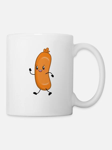 Sausage sausages - Mug - white