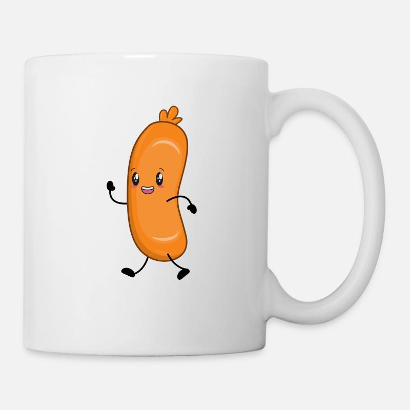 Saucisses saucisses - Mug blanc - blanc