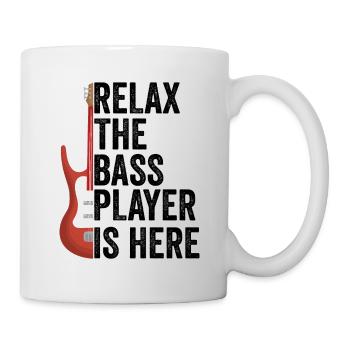 Cadeau de bassiste basse électrique bassiste bassiste - Mug blanc - blanc - Droite