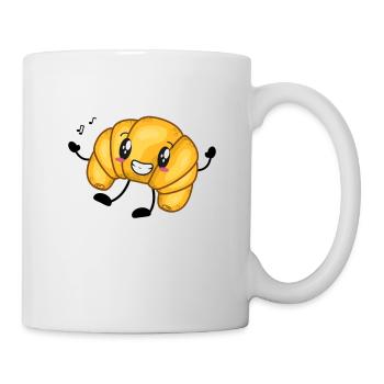 croissant - Mug blanc - blanc - Droite