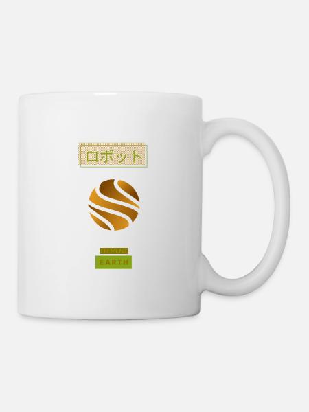 Element Erde Geschenkidee Spirituell - Tasse - Weiß
