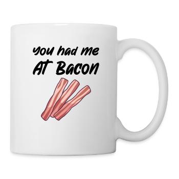 BACON: Tu m'as eu à Bacon - Mug blanc - blanc - Droite