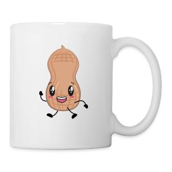 Erdnuss - Tasse - Weiß - Rechts