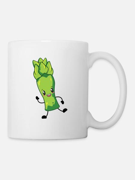 Spargel - Tasse - Weiß