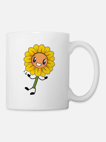 Tournesol - Mug blanc - blanc