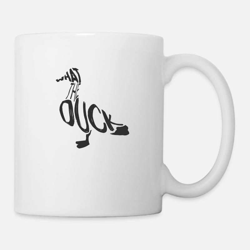 Ente - Tasse - Weiß