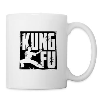 Kung Fu - Tasse - Weiß - Rechts