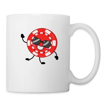 Poker - Tasse - Weiß - Rechts