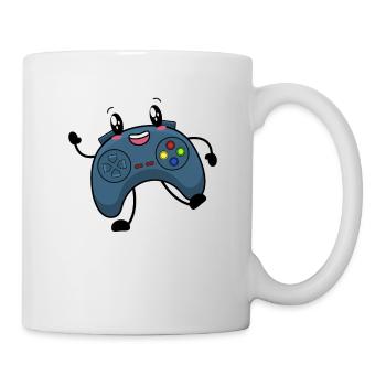 Gamer contrôleur gamer - Mug blanc - blanc - Droite