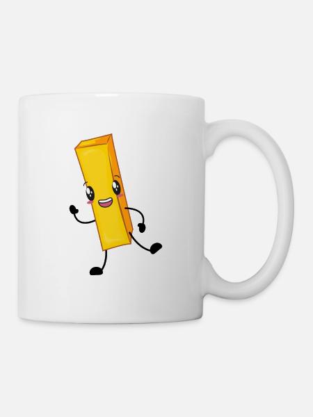 frites - Mug blanc - blanc