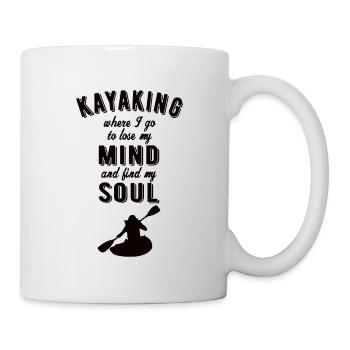 KAYAKING: Kayaking Soul - Mug - white - Right