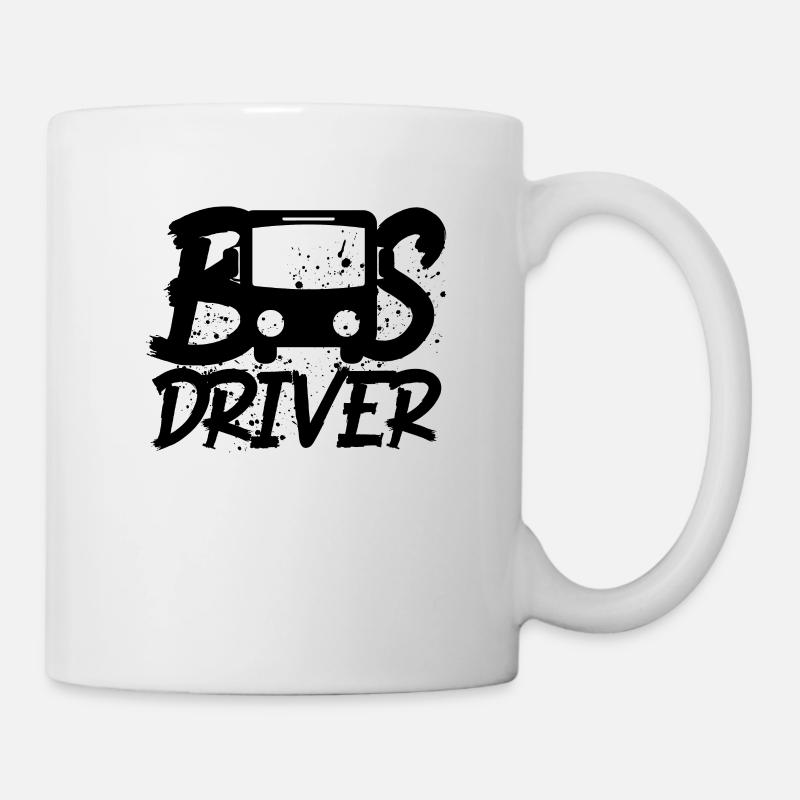 Busfahrer Bus - Tasse - Weiß