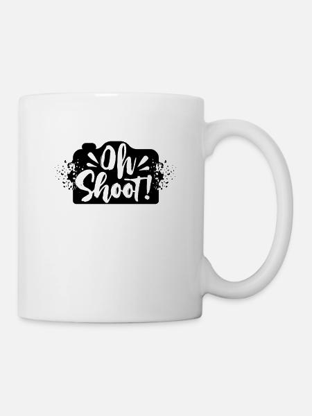 Kamera Fotograf - Tasse - Weiß