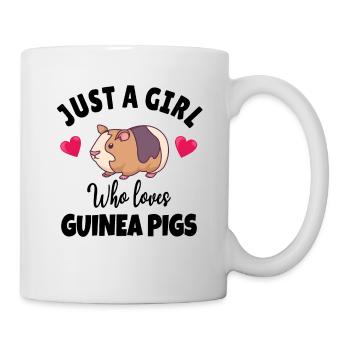 GUINÉE PIG: Love Pigs - Mug blanc - blanc - Droite