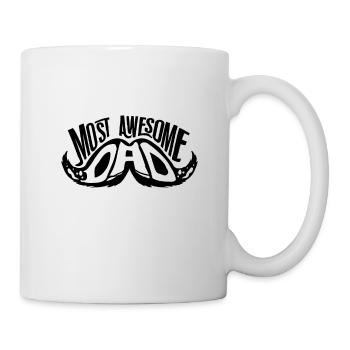 Best papa - Mug - white - Right