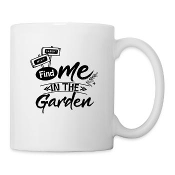 Garten Gärtner - Tasse - Weiß - Rechts
