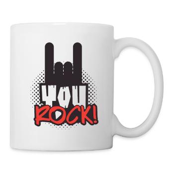 Rock music - Mug - white - Right