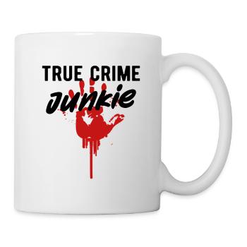 TRUE CRIME: True Crime Junkie - Mug - white - Right
