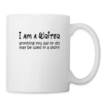 Writing / Writer: I am a Writer - Mug - white - Right
