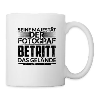 Fotograf Spruch Lustig - Tasse - Weiß - Rechts