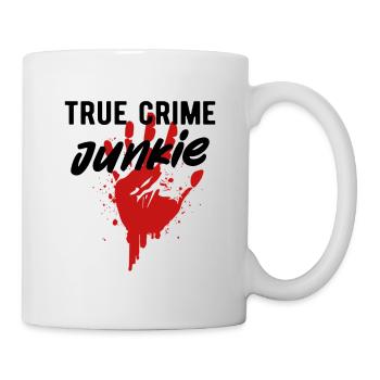 TRUE CRIME: True Crime Junkie - Mug - white - Right