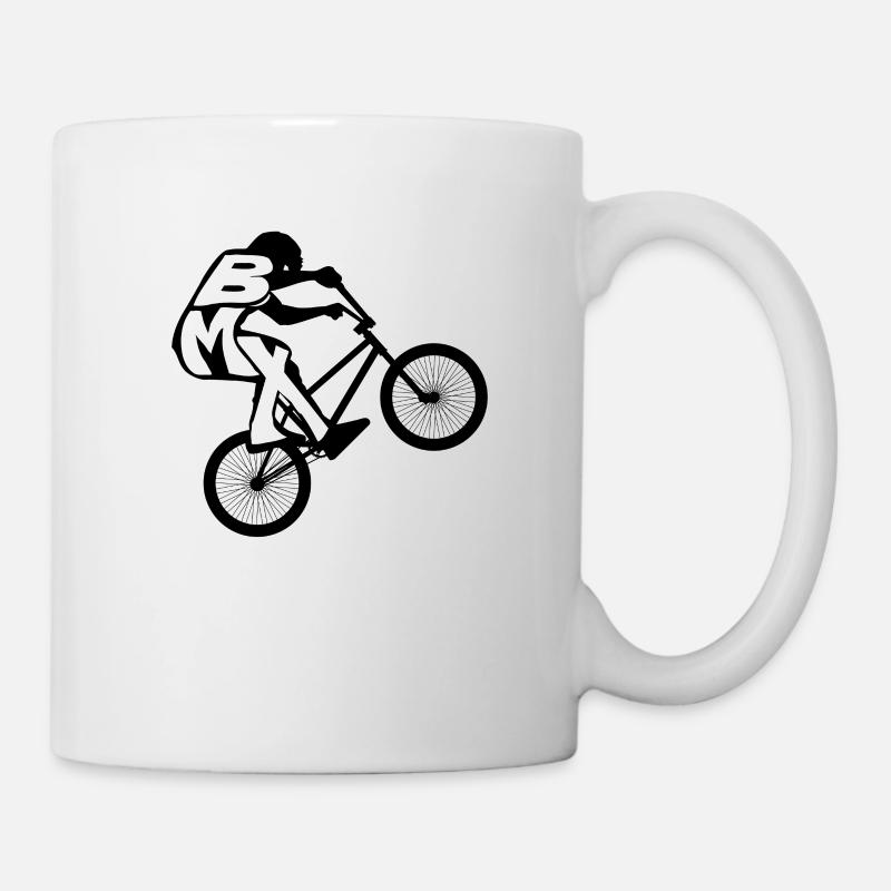 BMX - Tasse - Weiß