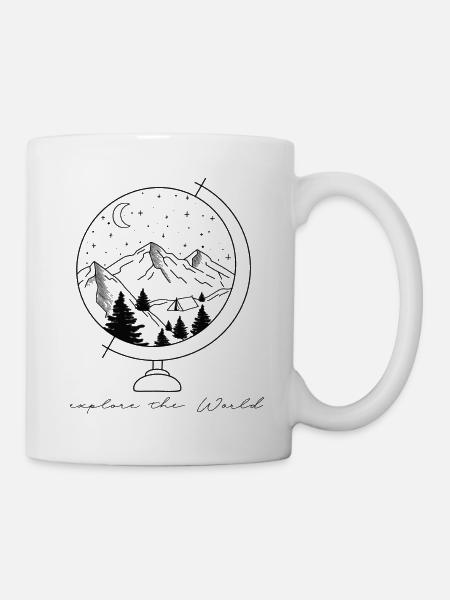 Explore the World - Mug - white