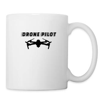 DRONE: Pilote de drone - Mug blanc - blanc - Droite