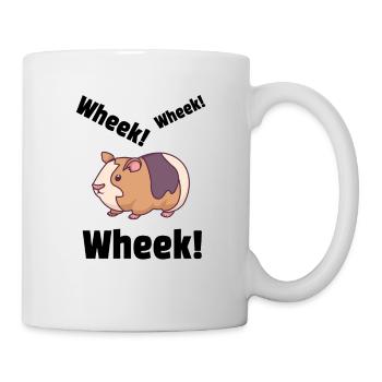 GUINÉE PIG GUINÉE: Wheek! Wheek! - Mug blanc - blanc - Droite