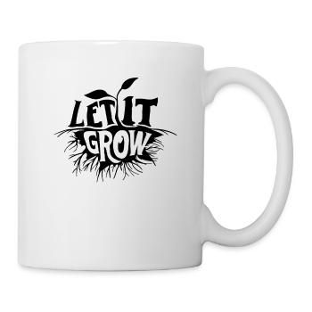 Jardin jardin jardinier - Mug blanc - blanc - Droite