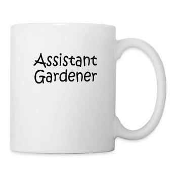 JARDINAGE : Assistant Garndener - Mug blanc - blanc - Droite