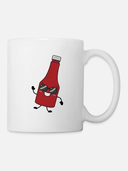 Ketchup - Tasse - Weiß