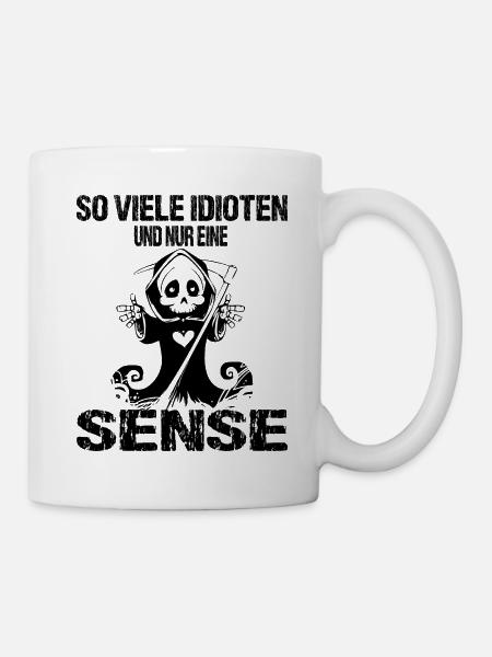 Spruch - Tasse - Weiß