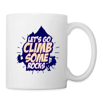Grimpeur - Mug blanc - blanc - Droite