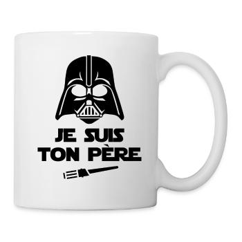 Je suis ton père - Mug blanc - blanc - Droite