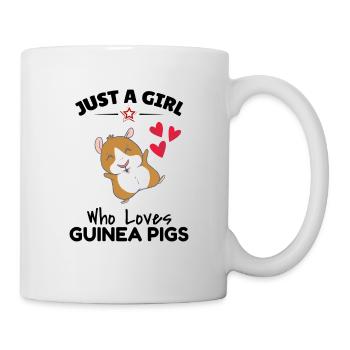 GUINEA PIG: Love Guinea Pigs - Mug - white - Right