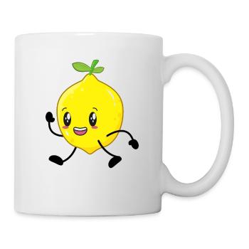 citron - Mug blanc - blanc - Droite