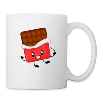 Chocolate music - Mug - white - Right