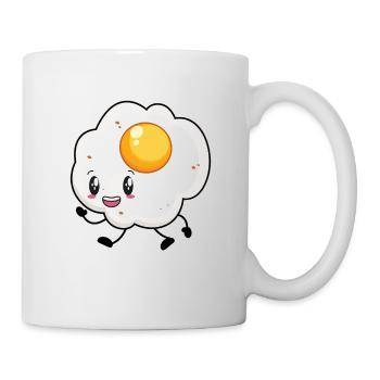 Spiegelei - Tasse - Weiß - Rechts