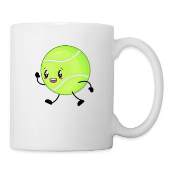 Tennis tennis - Mug - white - Right