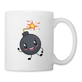 Bombe - Tasse - Weiß - Rechts