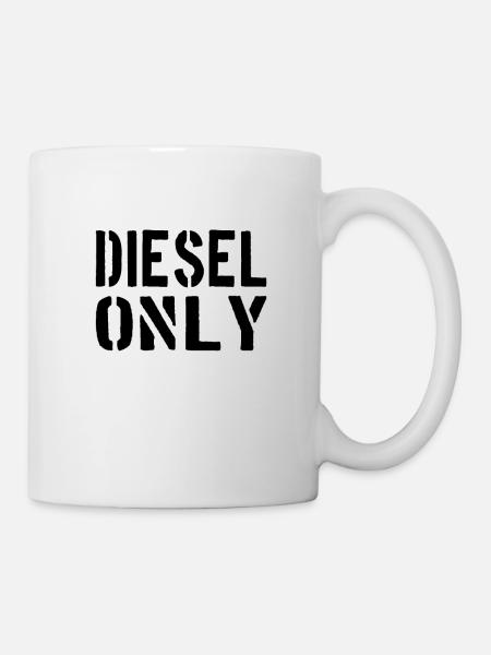 DIESEL MECHANIC / TRUCKER Diesel Only - Mug - white