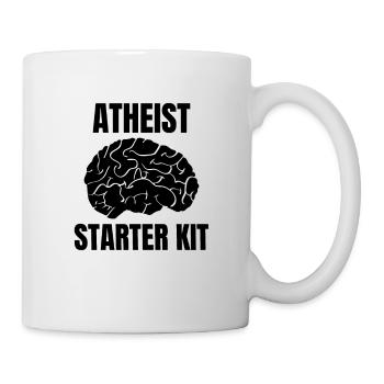 ATHEIST ANTI-RELIGION : Atheist Starter Kit - Mug - white - Right